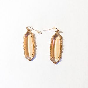 Kendra Scott Dichroic Glass Rose Gold - SUPER RARE